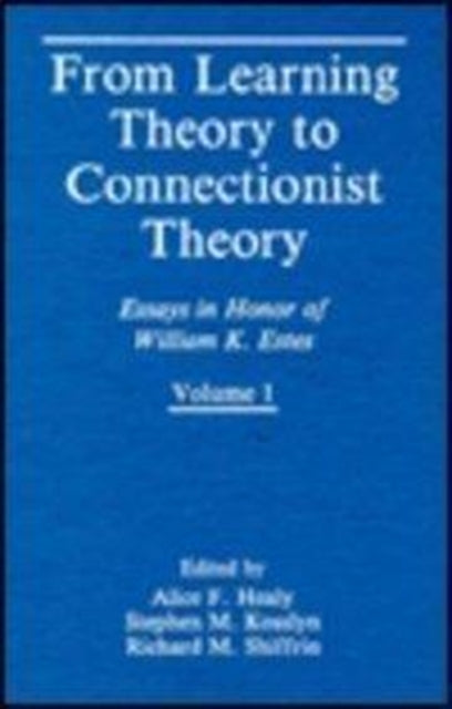 Book cover of: From Learning Theory to Connectionist Theory