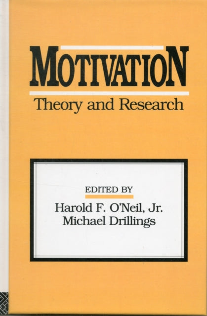 Book cover of: Motivation: Theory and Research