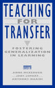 Book cover of: Teaching for Transfer
