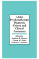 Book cover of: Child Psychopathology