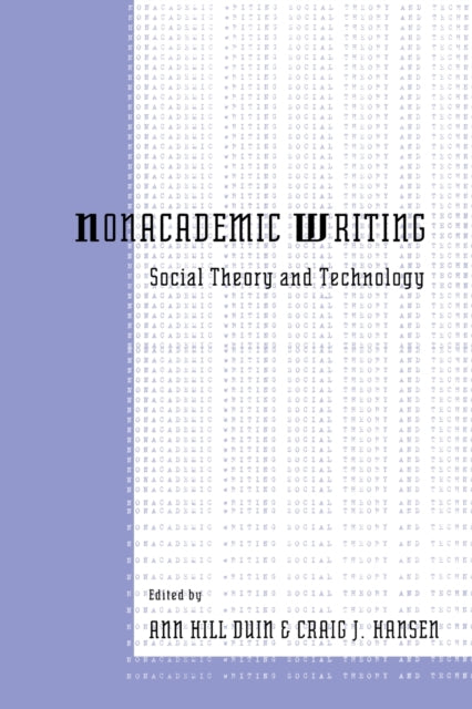 Book cover of: Nonacademic Writing