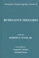 Book cover of: Ruminative Thoughts. By: Jr., Robert S. Wyer