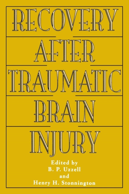 Book cover of: Recovery After Traumatic Brain Injury
