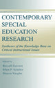 Book cover of: Contemporary Special Education Research