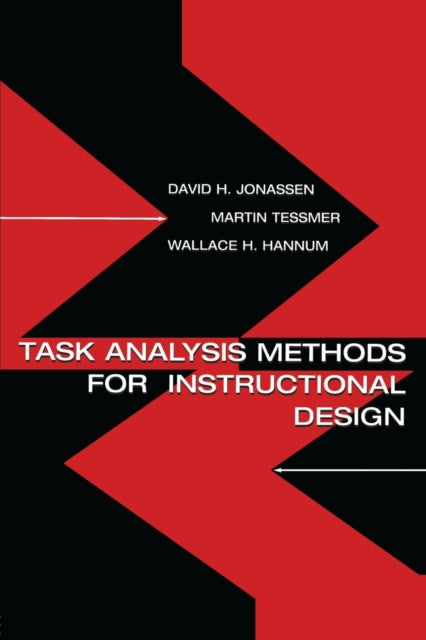 Book cover of: Task Analysis Methods for Instructional Design. By: David H. Jonassen