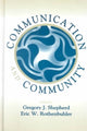 Book cover of: Communication and Community