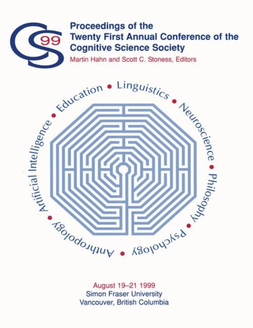 Book cover of: Proceedings of the Twenty-first Annual Conference of the Cognitive Science Society