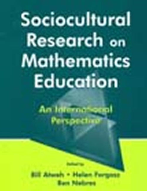 Book cover of: Sociocultural Research on Mathematics Education
