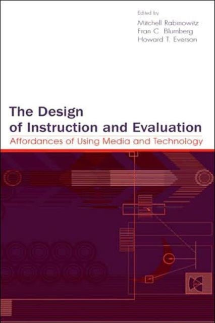 Book cover of: Design of Instruction and Evaluation