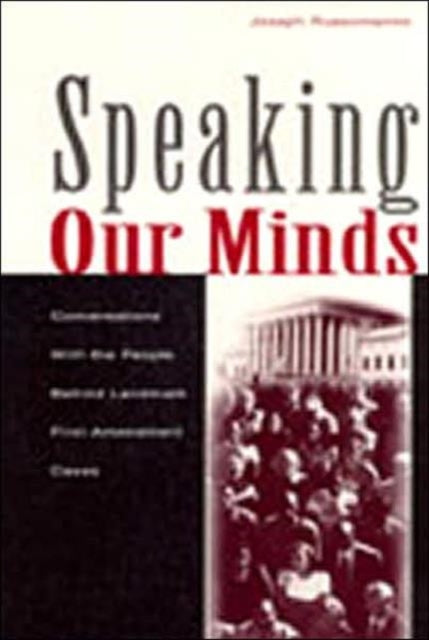 Book cover of: Speaking Our Minds