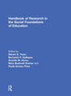 Book cover of: Handbook of Research in the Social Foundations of Education. By: Steve Tozer