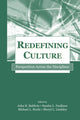 Book cover of: Redefining Culture