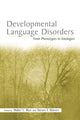 Book cover of: Developmental Language Disorders