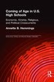 Book cover of: Coming of Age in U.S. High Schools. By: Annette B. Hemmings