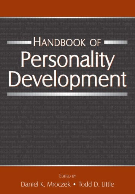 Book cover of: Handbook of Personality Development