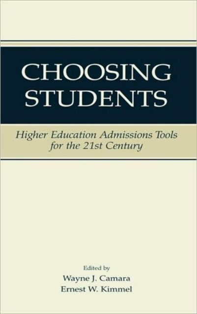 Book cover of: Choosing Students