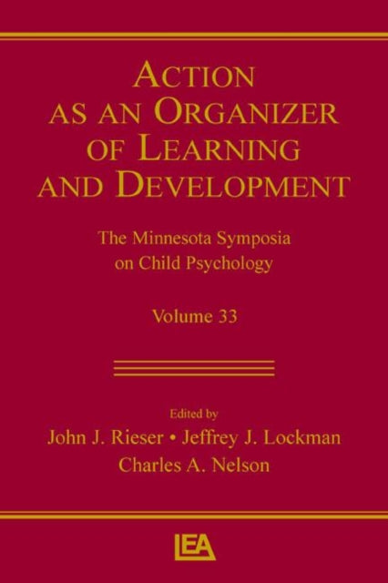 Book cover of: Action As An Organizer of Learning and Development