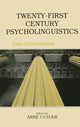 Book cover of: Twenty-First Century Psycholinguistics. By: Anne Cutler