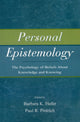 Book cover of: Personal Epistemology