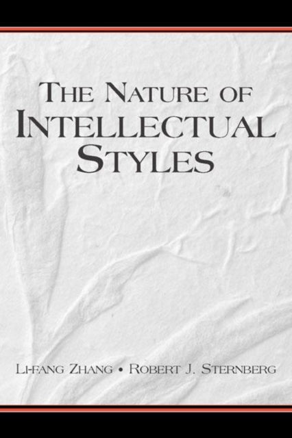 Book cover of: Nature of Intellectual Styles