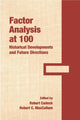 Book cover of: Factor Analysis at 100