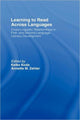 Book cover of: Learning to Read Across Languages