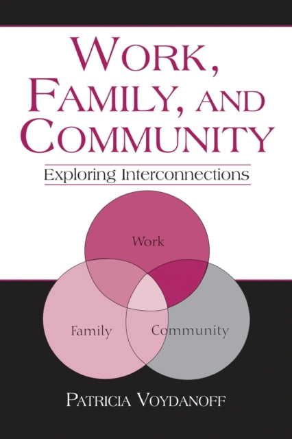 Book cover of: Work, Family, and Community. By: Patricia Voydanoff
