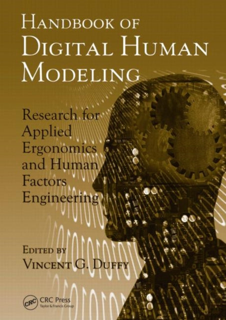 Book cover of: Handbook of Digital Human Modeling. By: Vincent G. Duffy