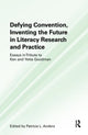 Book cover of: Defying Convention, Inventing the Future in Literary Research and Practice