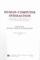 Book cover of: Human-robot Interaction