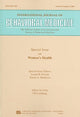 Book cover of: -Special Issue on Women's Health