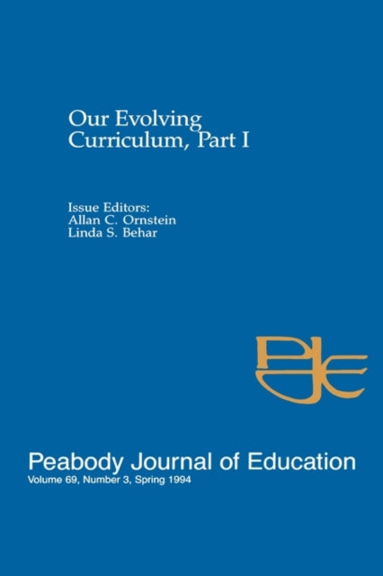 Book cover of: Our Evolving Curriculum