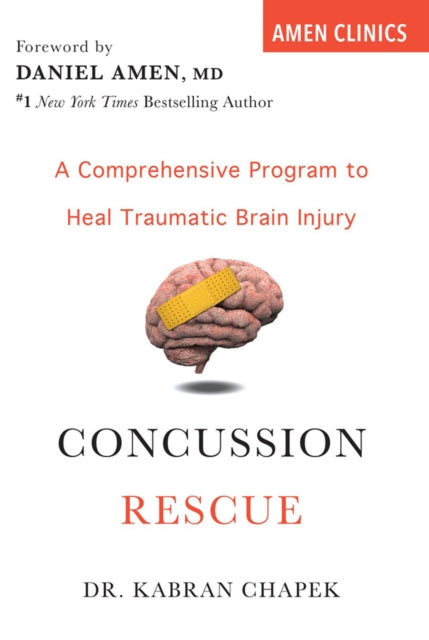 Book cover of: Concussion Rescue. By: Kabran Chapek