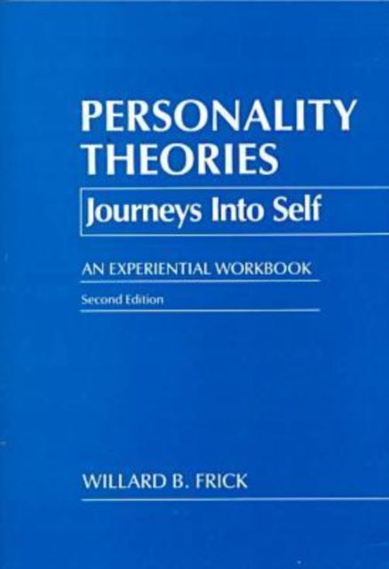 Book cover of: Personality Theories. By: Willard B. Frick