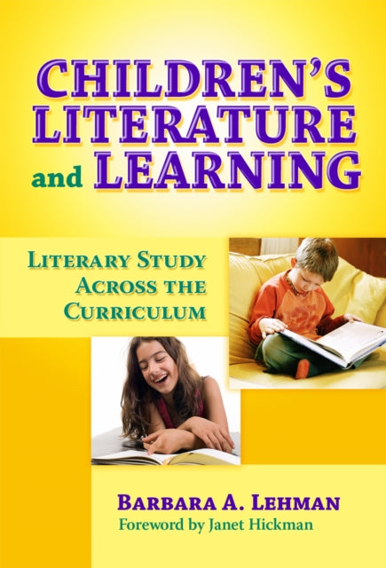 Book cover of: Children's Literature and Learning. By: Barbara A. Lehman, Barbara A Lehman
