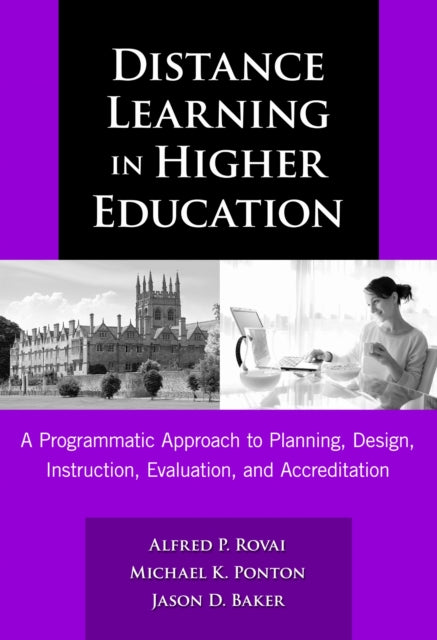 Book cover of: Distance Learning in Higher Education. By: Alfred P. Rovai