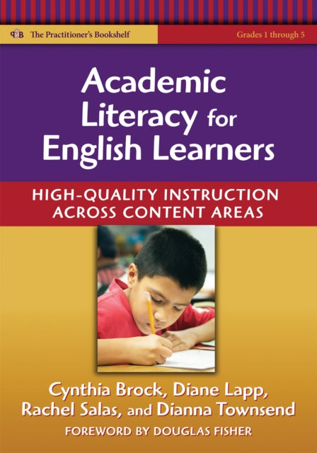 Book cover of: Academic Literacy for English Learners