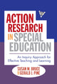Book cover of: Action Research in Special Education. By: Susan M. Bruce