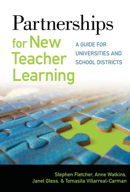 Book cover of: Partnerships for New Teacher Learning. By: Stephen Fletcher