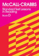 Book cover of: Standard Test Lessons in Reading, Book D. By: William A. McCall