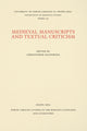 Book cover of: Medieval Manuscripts and Textual Criticism. By: Christopher Kleinhenz