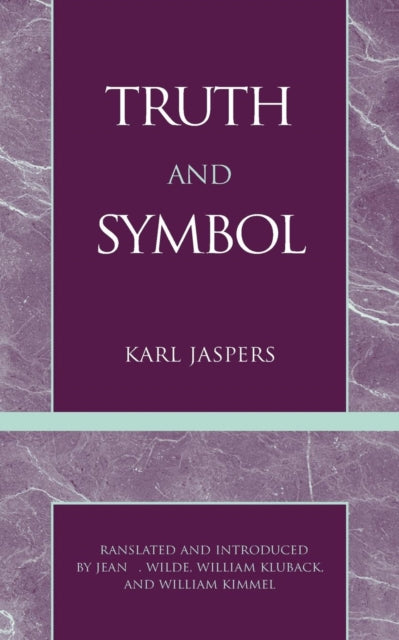 Book cover of: Truth and Symbol. By: Karl Jaspers