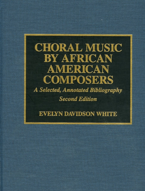 Book cover of: Choral Music by African-American Composers