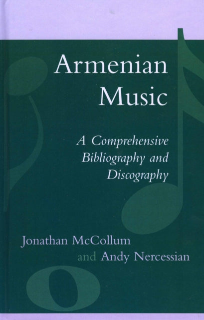 Book cover of: Armenian Music. By: Jonathan McCollum
