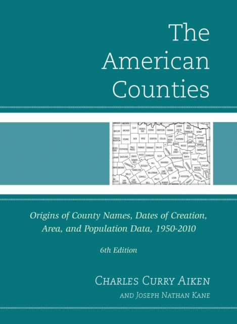 Book cover of: American Counties. By: Charles Curry Aiken