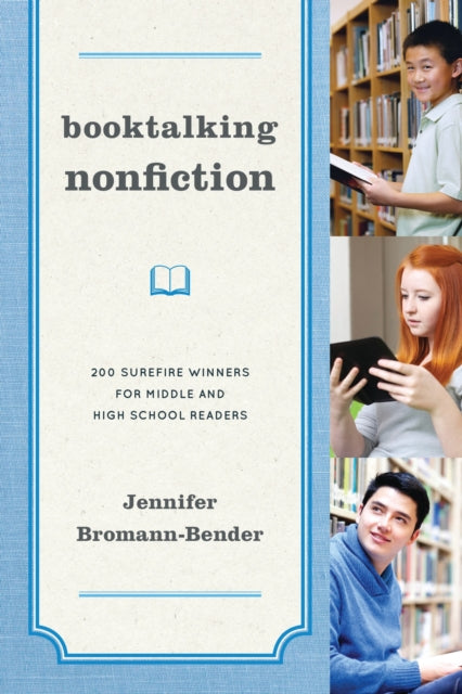 Book cover of: Booktalking Nonfiction. By: Jennifer Bromann-Bender