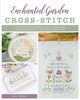 Book cover of: Enchanted Garden Cross-Stitch. By: Gail Bussi