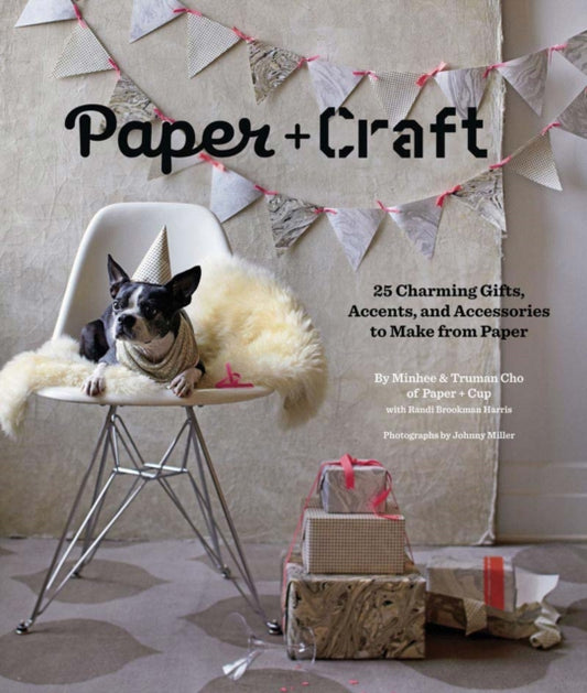 Book cover of: Paper + Craft. By: Lotta Jansdotter, Minhee Cho