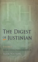 Book cover of: Digest of Justinian, Volume 1