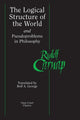 Book cover of: Logical Structure of the World and Pseudoproblems in Philosophy
